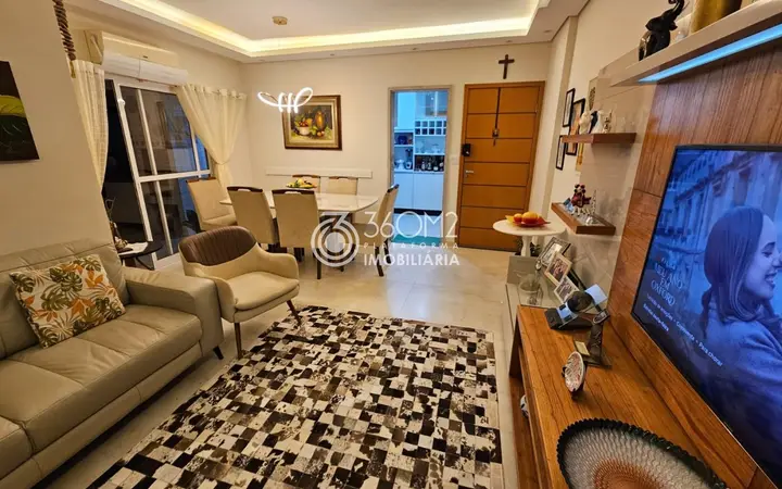 Apartamento para Venda em Praia Grande, Canto do Forte, 3 dormitórios, 2 suítes, 3 banheiros, 2 vagas