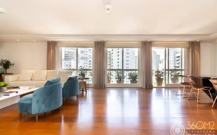 Apartamento para Venda em São Paulo, Jardim Paulista, 4 dormitórios, 3 suítes, 4 banheiros, 2 vagas