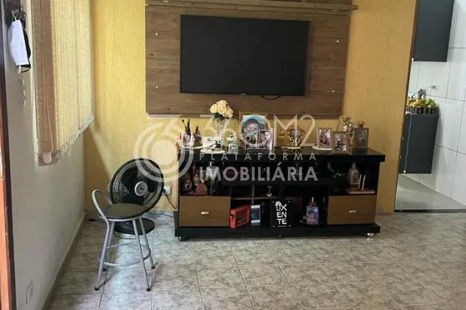 Casa para Venda em Santo André, Vila Scarpelli, 2 dormitórios, 1 suíte, 2 banheiros, 2 vagas