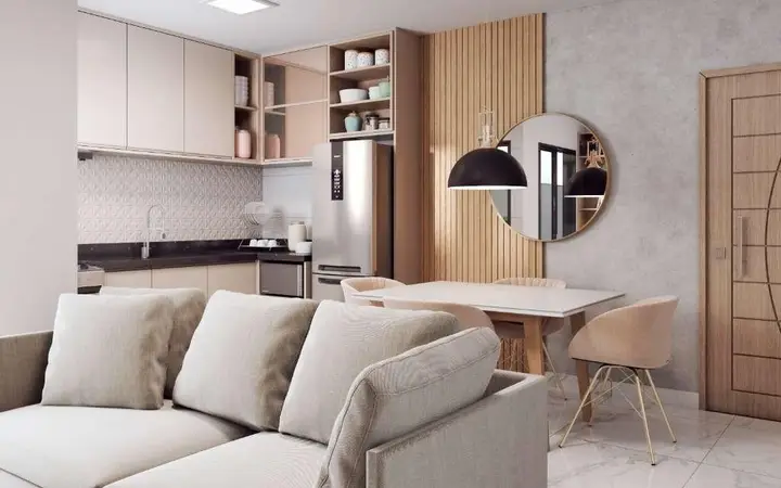 Apartamento sem Condomínio para Venda em Santo André, Santa Maria, 2 dormitórios, 1 banheiro, 1 vaga