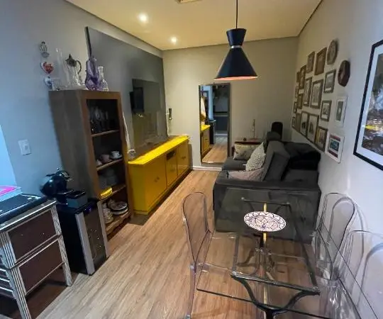 Flat para Venda em Santo André, Centro, 1 dormitório, 1 suíte, 1 banheiro, 1 vaga