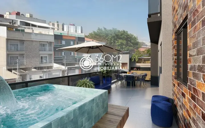 Apartamento Garden para Venda em Santo André, Paraíso, 2 dormitórios, 1 suíte, 2 banheiros, 1 vaga