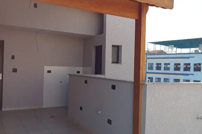 Cobertura para Venda em Santo André, Jardim Teles de Menezes, 2 dormitórios, 2 banheiros, 1 vaga