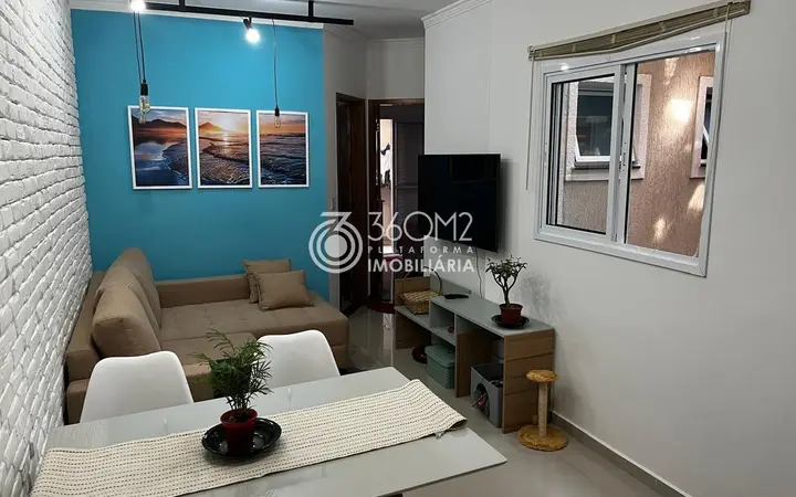 Apartamento para Venda em Santo André, Parque das Nações, 2 dormitórios, 1 suíte, 2 banheiros, 1 vaga