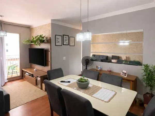 Apartamento para Venda em Santo André, Vila Homero Thon, 3 dormitórios, 1 suíte, 2 banheiros, 1 vaga