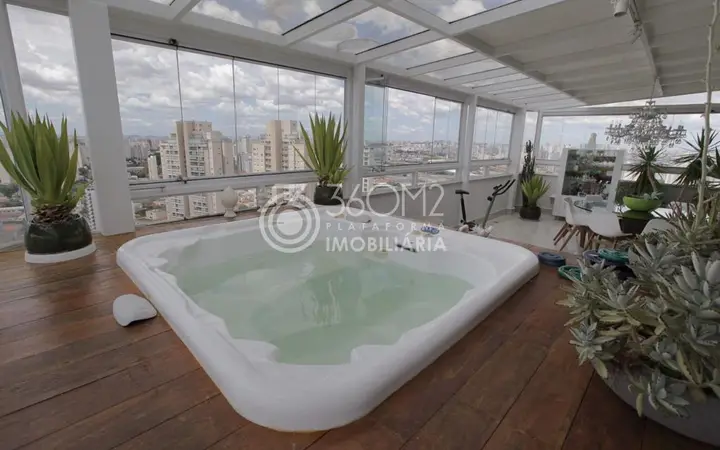 Cobertura para Venda em São Paulo, Mooca, 4 dormitórios, 2 suítes, 6 banheiros, 4 vagas