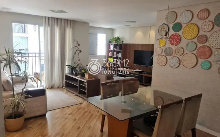 Apartamento para Venda em São Bernardo do Campo, Nova Petrópolis, 2 dormitórios, 1 suíte, 2 banheiros, 2 vagas
