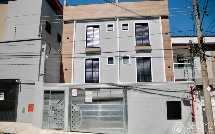 Cobertura para Venda em Santo André, Vila Guiomar, 2 dormitórios, 1 banheiro, 1 vaga