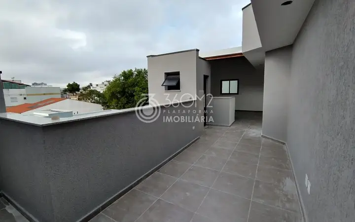 Cobertura para Venda em Santo André, Paraíso, 2 dormitórios, 1 suíte, 2 banheiros, 2 vagas