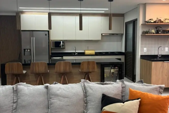Apartamento para Venda em Santo André, Vila Assunção, 3 dormitórios, 3 suítes, 4 banheiros, 2 vagas