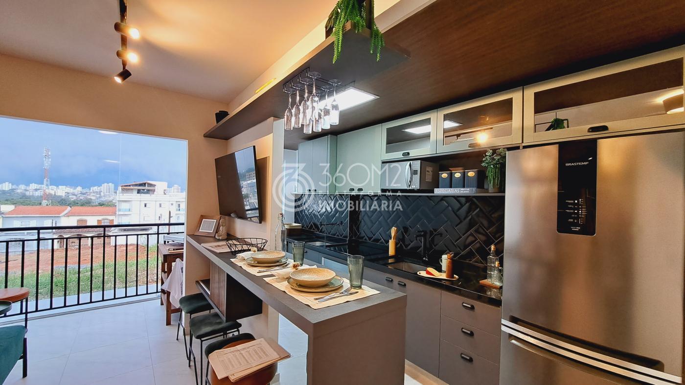 Apartamento para Venda em Santo André, Jardim Cristiane, 2 dormitórios, 1 suíte, 2 banheiros, 1 vaga