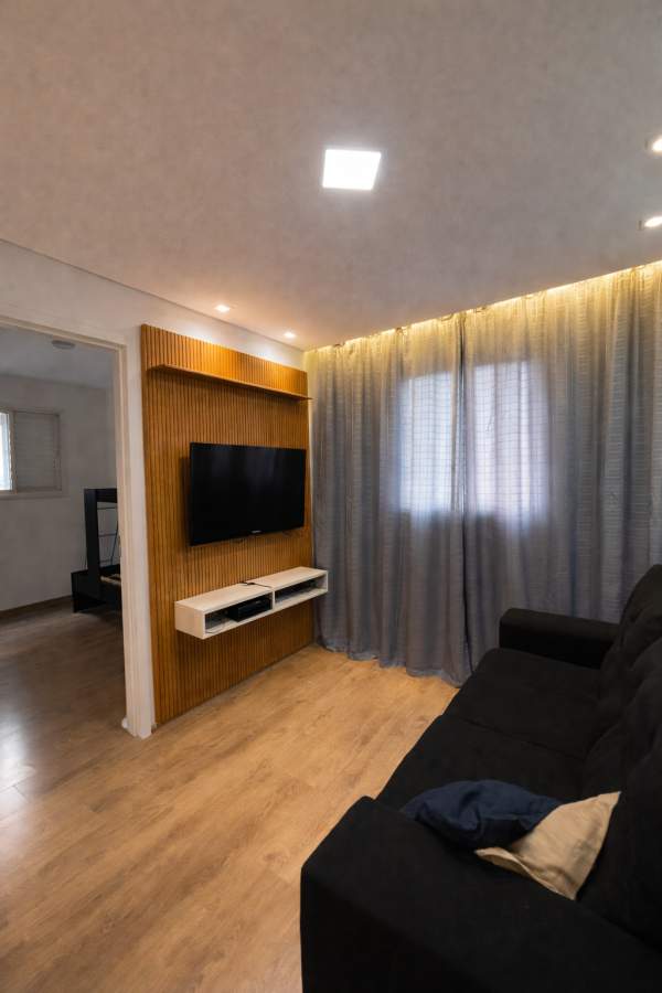 Apartamento para Venda em Santo André, Jardim Cristiane, 3 dormitórios, 1 banheiro, 1 vaga