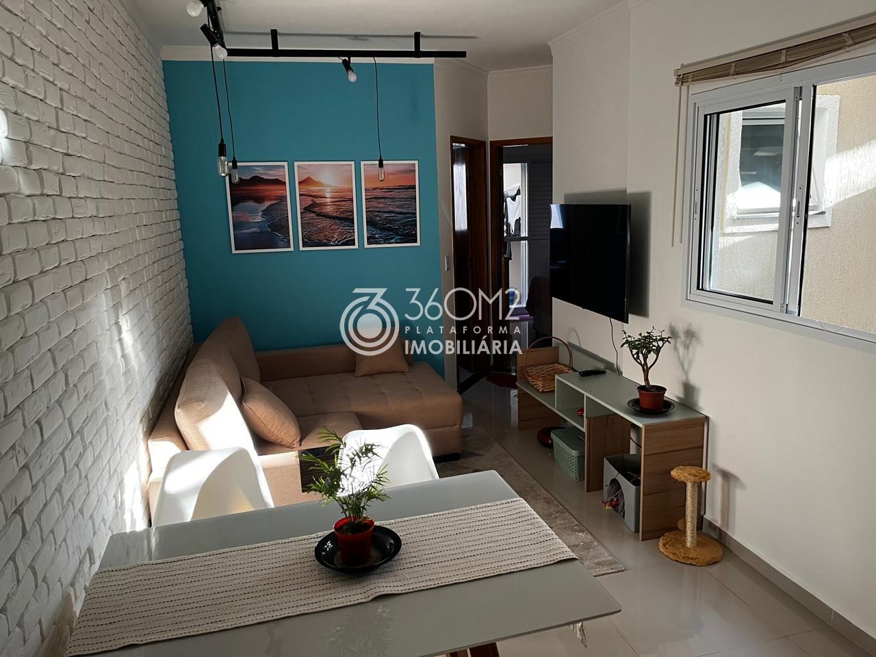 Apartamento para Venda em Santo André, Parque das Nações, 2 dormitórios, 1 suíte, 2 banheiros, 1 vaga - apoio