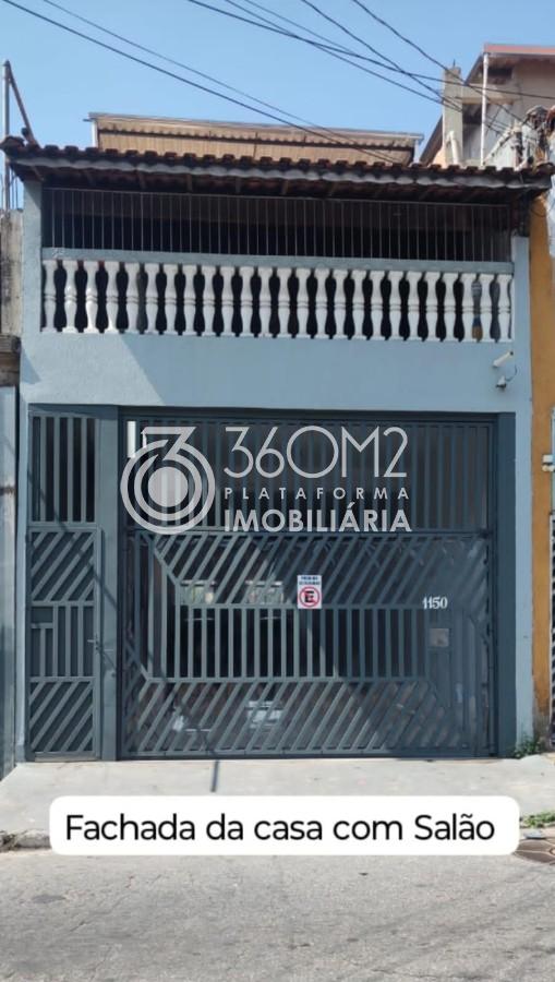 Casa para Venda em Santo André, Jardim Utinga, 2 dormitórios, 1 suíte, 3 banheiros, 10 vagas - apoio