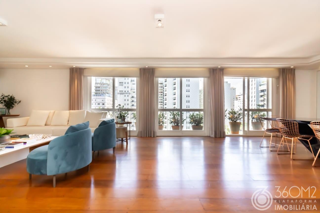 Apartamento para Venda em São Paulo, Jardim Paulista, 4 dormitórios, 3 suítes, 4 banheiros, 2 vagas