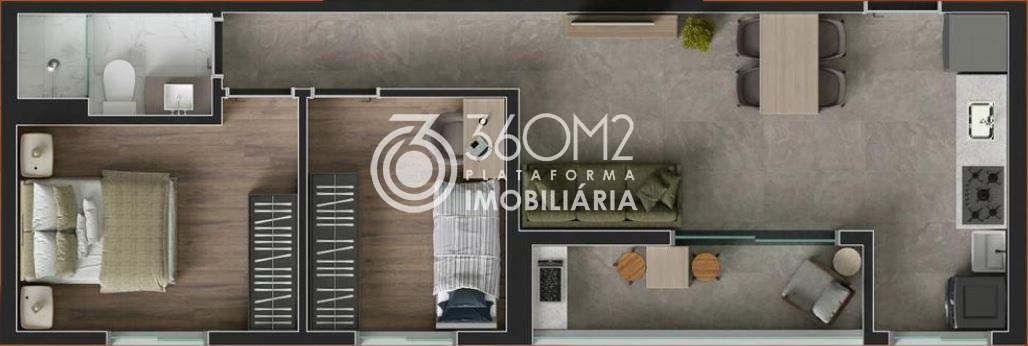 Apartamento para Venda em São Bernardo do Campo, Centro, 2 dormitórios, 1 suíte, 1 banheiro, 1 vaga - apoio