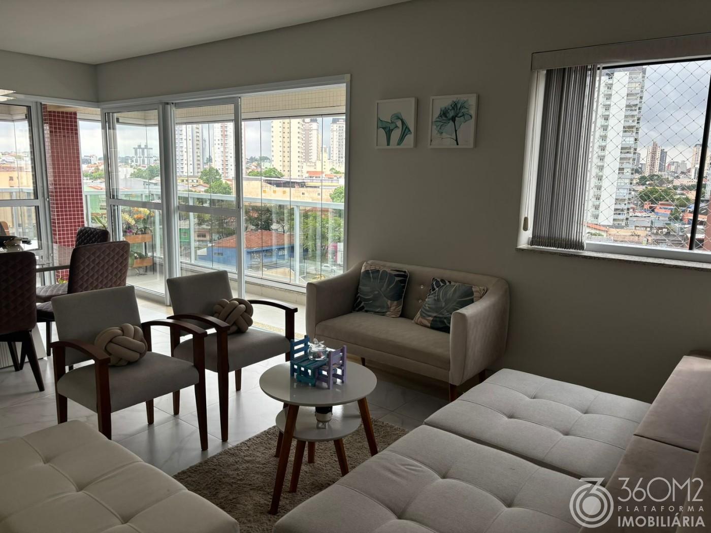 Apartamento para Venda em Santo André, Silveira, 3 dormitórios, 3 suítes, 5 banheiros, 3 vagas