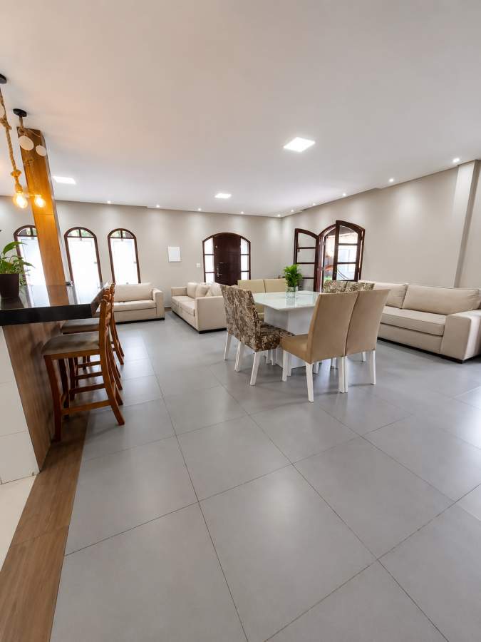 Casa para Venda em Praia Grande, Flórida, 4 dormitórios, 3 suítes, 5 banheiros, 3 vagas - apoio