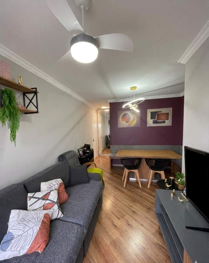 Apartamento para Venda em São Bernardo do Campo, Nova Petrópolis, 2 dormitórios, 1 suíte, 2 banheiros, 2 vagas - apoio