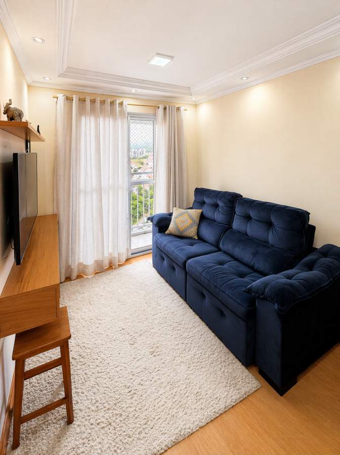 Apartamento para Venda em Santo André, Vila Homero Thon, 2 dormitórios, 1 banheiro, 1 vaga - apoio