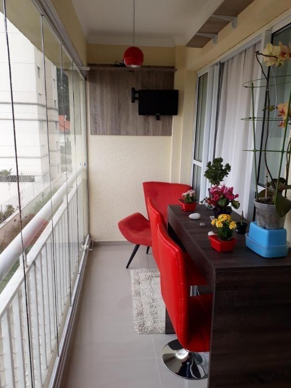 Apartamento para Venda em Santo André, Jardim, 3 dormitórios, 1 suíte, 2 banheiros, 1 vaga - apoio