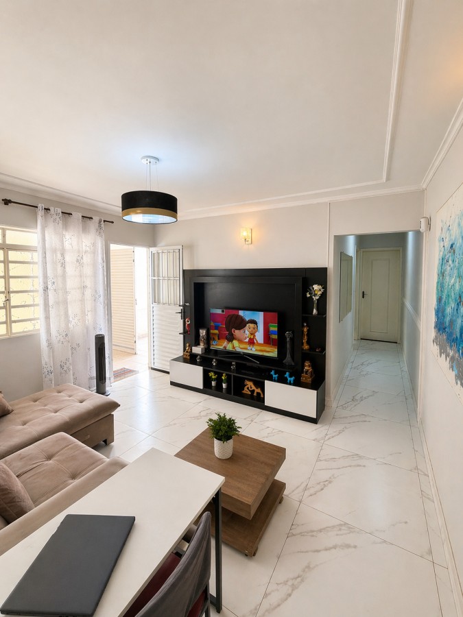 Casa para Venda em Santo André, Jardim das Maravilhas, 2 dormitórios, 1 banheiro, 2 vagas - apoio