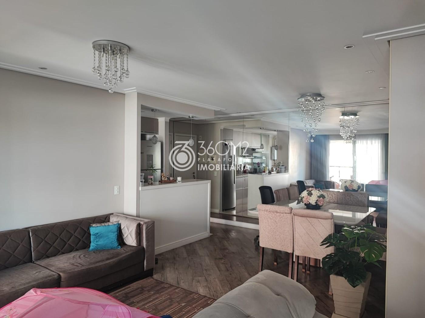 Apartamento para Venda em Santo André, Vila Curuçá, 2 dormitórios, 1 suíte, 2 banheiros, 2 vagas - apoio