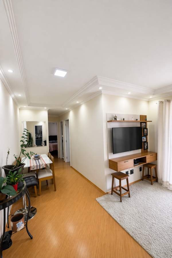 Apartamento para Venda em Santo André, Vila Homero Thon, 2 dormitórios, 1 banheiro, 1 vaga - apoio