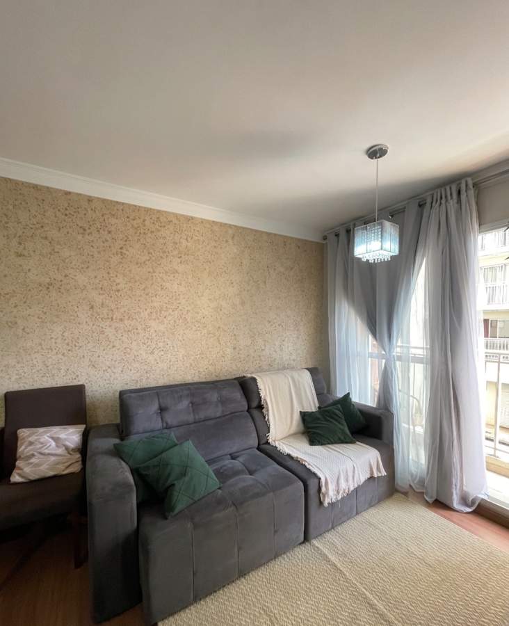 Apartamento para Venda em Santo André, Vila Homero Thon, 3 dormitórios, 1 suíte, 2 banheiros, 1 vaga - apoio