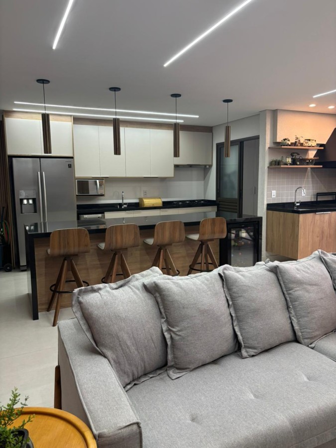 Apartamento para Venda em Santo André, Vila Assunção, 3 dormitórios, 3 suítes, 4 banheiros, 2 vagas - apoio