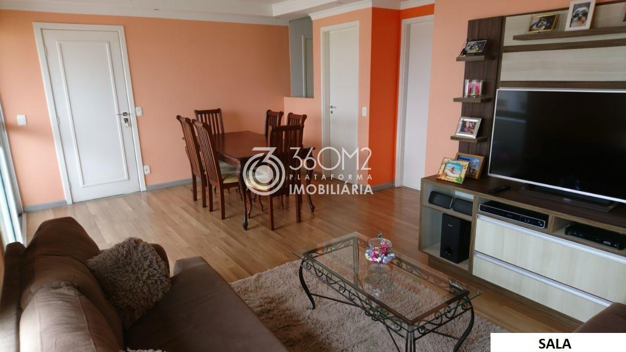 Apartamento para Venda em Santo André, Casa Branca, 3 dormitórios, 3 suítes, 4 banheiros, 3 vagas - apoio