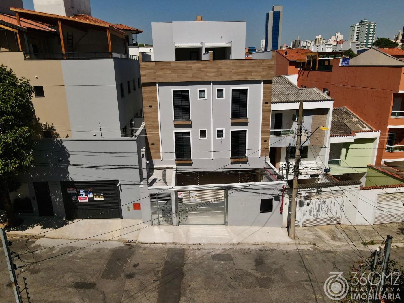Cobertura para Venda em Santo André, Vila Guiomar, 2 dormitórios, 1 banheiro, 1 vaga - previa