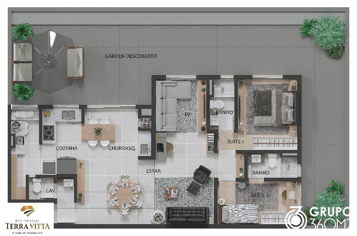Apartamento para Venda em São Caetano do Sul, Barcelona, 2 dormitórios, 2 suítes, 3 banheiros, 2 vagas - previa