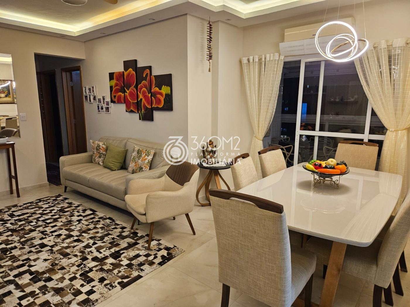 Apartamento para Venda em Praia Grande, Canto do Forte, 3 dormitórios, 2 suítes, 3 banheiros, 2 vagas - apoio