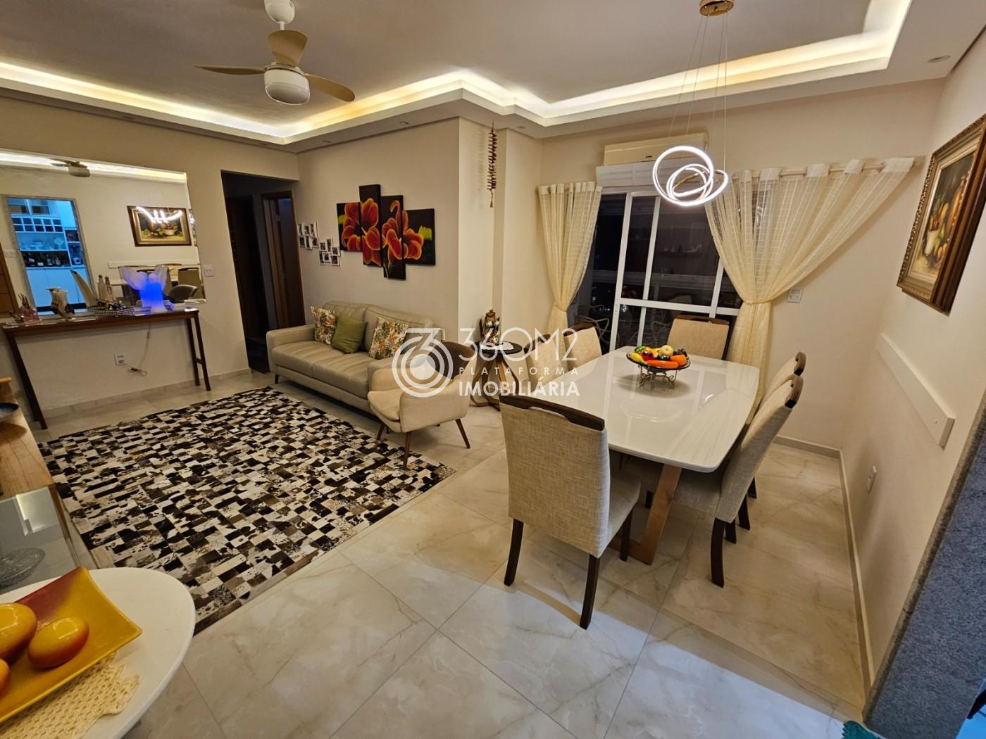 Apartamento para Venda em Praia Grande, Canto do Forte, 3 dormitórios, 2 suítes, 3 banheiros, 2 vagas - apoio
