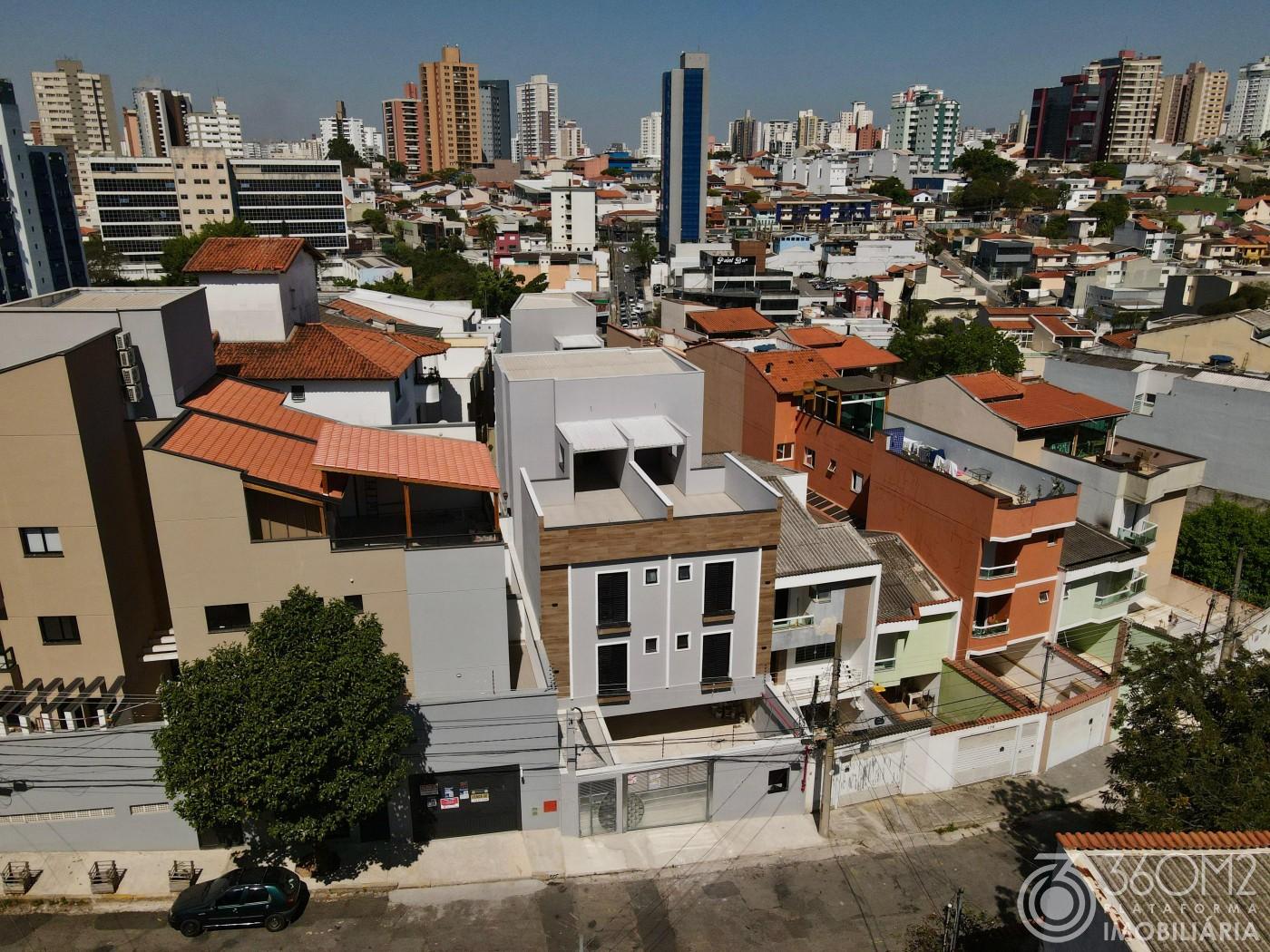 Cobertura para Venda em Santo André, Vila Guiomar, 2 dormitórios, 1 banheiro, 1 vaga - apoio