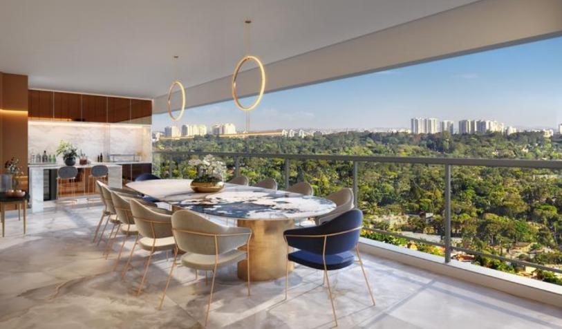 Apartamento para Venda em São Paulo, Campo Belo, 3 dormitórios, 3 suítes, 3 banheiros, 2 vagas - previa