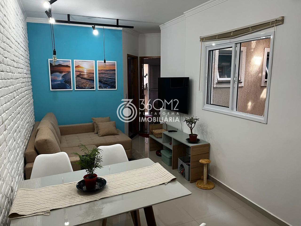 Apartamento para Venda em Santo André, Parque das Nações, 2 dormitórios, 1 suíte, 2 banheiros, 1 vaga