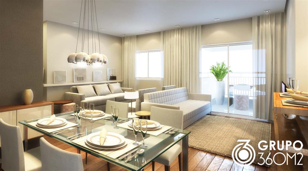 Apartamento para Venda em Santo André, Campestre, 2 dormitórios, 1 suíte, 2 banheiros, 2 vagas - apoio