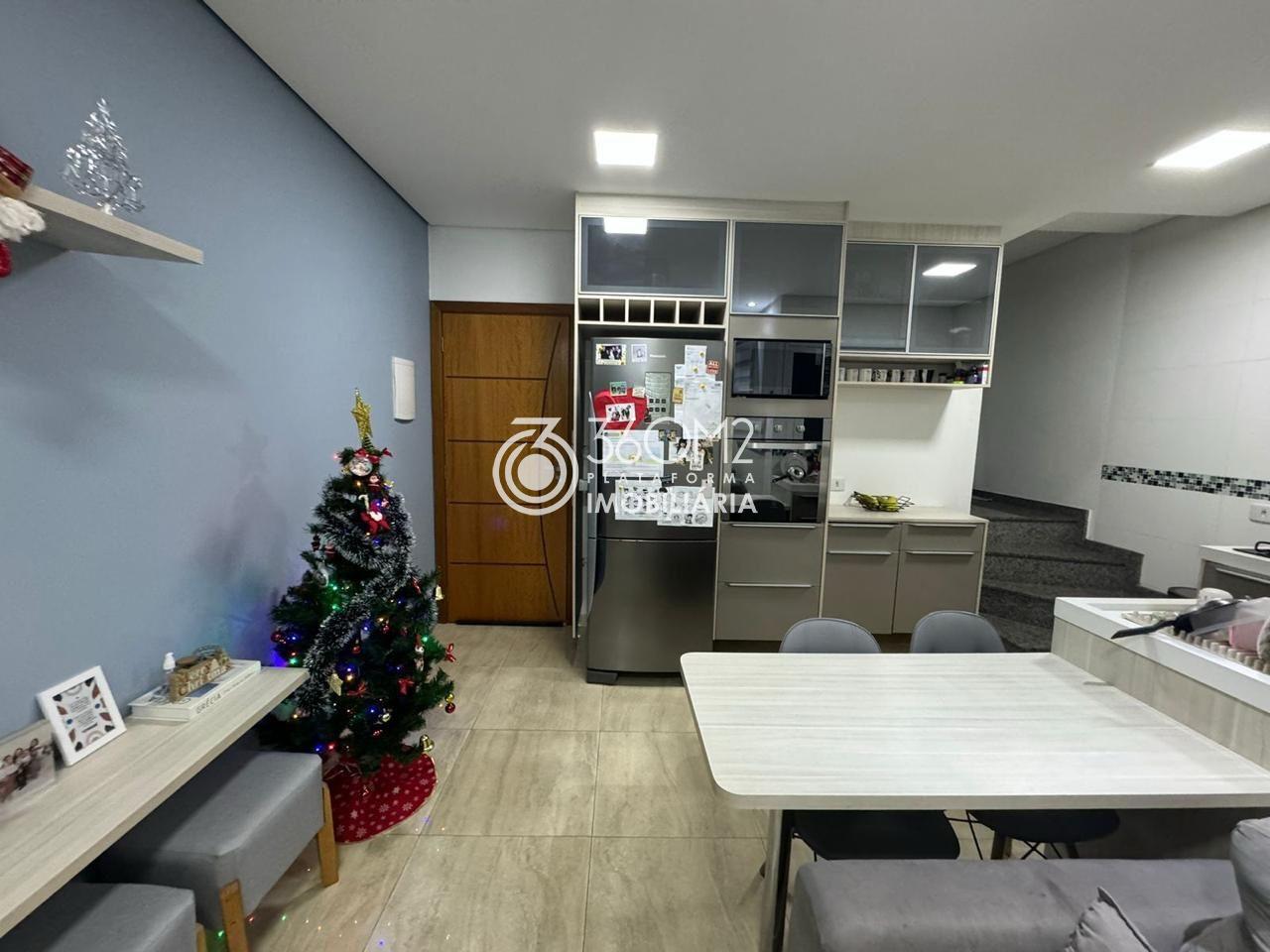 Cobertura para Venda em Santo André, Parque Industriário, 2 dormitórios, 1 suíte, 3 banheiros, 1 vaga - apoio